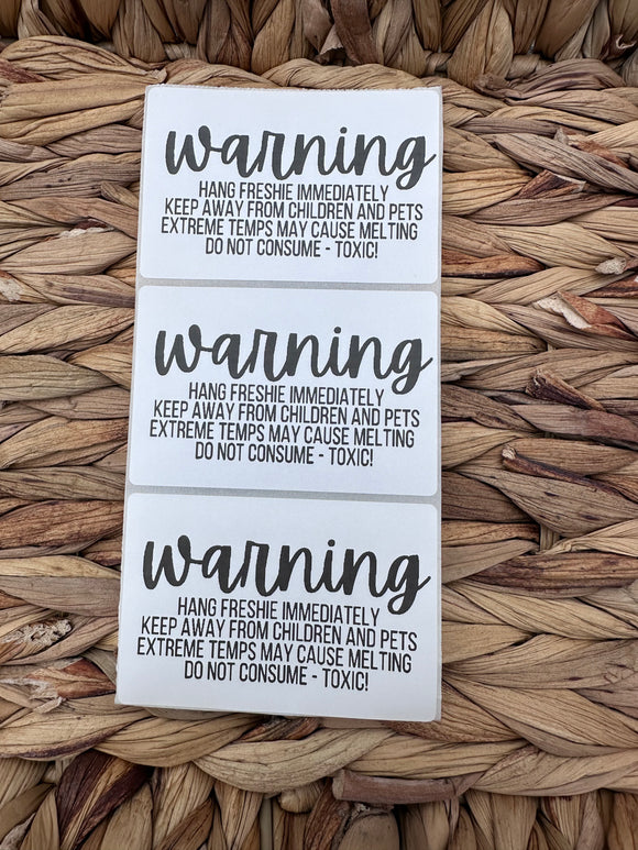 Warning Labels