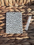 Mini White Background Leopard Reusable Car Scent