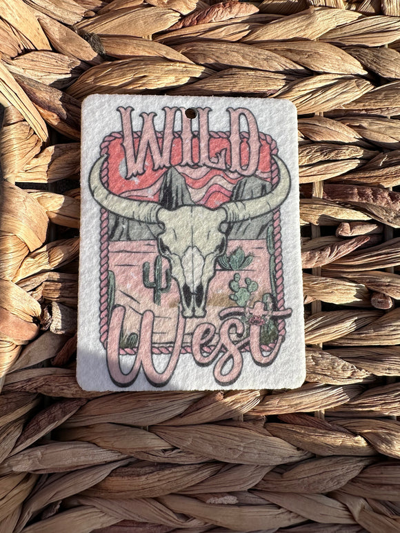 Wild West Reusable Car Scent