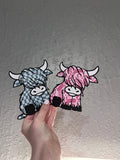 Glitz N Glam 7 -Highland Cow - Style 1