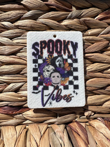 Spooky Season Movie Related Reusable Car Scent