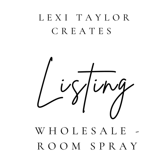 Wholesale Room Spray - 4 oz