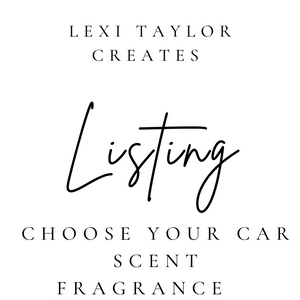 Car Scent Fragrance Listing