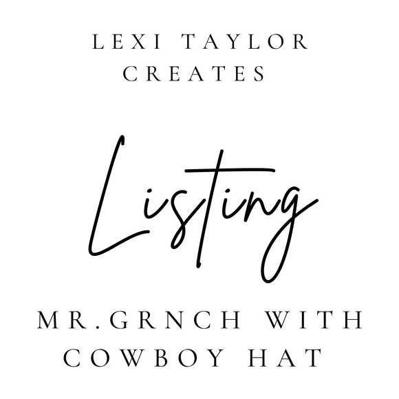 Cowboy Hat Grouch Car Scent