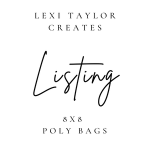 7x9 Poly Bags