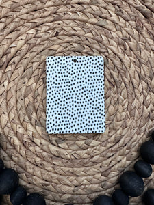 Black and White Dots Reusable Car Scent